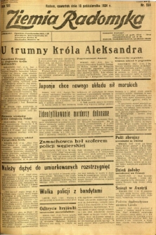 Ziemia Radomska, 1934, R. 7, nr 239