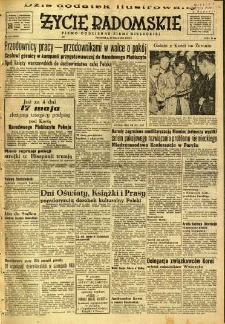 Życie Radomskie, 1951, nr 131