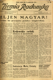 Ziemia Radomska, 1934, R. 7, nr 240
