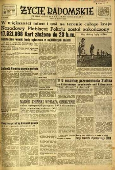 Życie Radomskie, 1951, nr 144