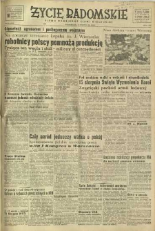 Życie Radomskie, 1950, nr 222