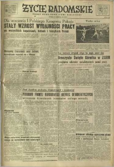 Życie Radomskie, 1950, nr 237