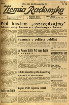 Ziemia Radomska, 1934, R. 7, nr 246