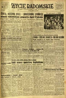 Życie Radomskie, 1951, nr 150