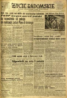 Życie Radomskie, 1951, nr 156