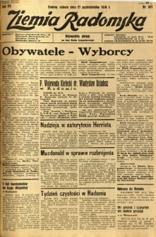Ziemia Radomska, 1934, R. 7, nr 247