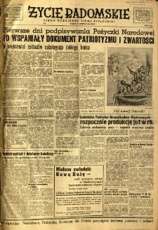 Życie Radomskie, 1951, nr 171