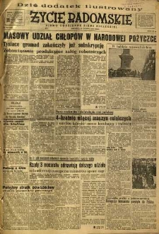 Życie Radomskie, 1951, nr 173