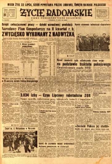 Życie Radomskie, 1951, nr 196
