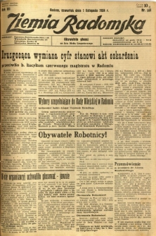 Ziemia Radomska, 1934, R. 7, nr 251