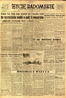 Życie Radomskie, 1951, nr 202