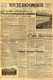 Życie Radomskie, 1951, nr 203