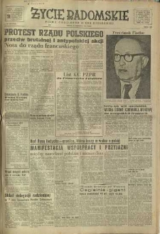 Życie Radomskie, 1950, nr 252