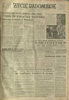 Życie Radomskie, 1950, nr 254