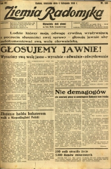Ziemia Radomska, 1934, R. 7, nr 253