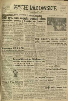 Życie Radomskie, 1950, nr 267