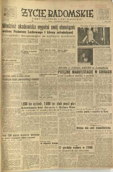 Życie Radomskie, 1950, nr 273