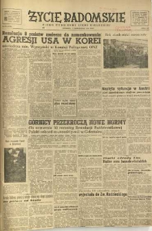 Życie Radomskie, 1950, nr 274