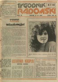 Tygodnik Radomski, 1990, R. 9, nr 12
