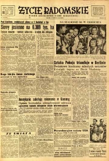 Życie Radomskie, 1951, nr 215