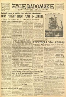 Życie Radomskie, 1951, nr 218