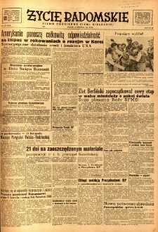 Życie Radomskie, 1951, nr 227