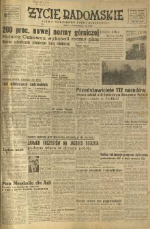 Życie Radomskie, 1950, nr 280