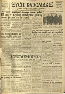 Życie Radomskie, 1950, nr 281