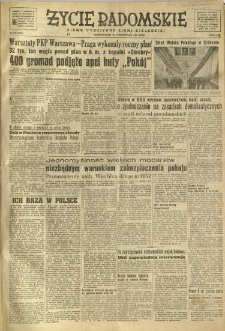 Życie Radomskie, 1950, nr 285