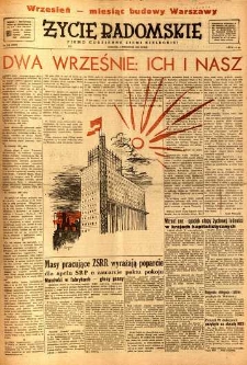 Życie Radomskie, 1951, nr 234