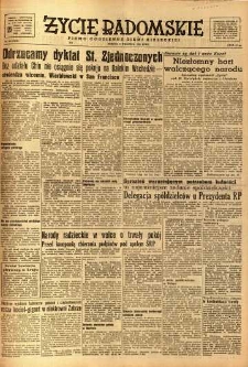 Życie Radomskie, 1951, nr 240