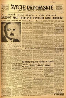 Życie Radomskie, 1951, nr 242