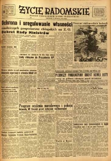 Życie Radomskie, 1951, nr 244