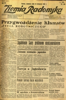 Ziemia Radomska, 1934, R. 7, nr 265