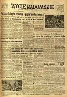 Życie Radomskie, 1951, nr 250
