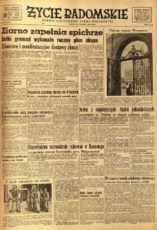 Życie Radomskie, 1951, nr 252