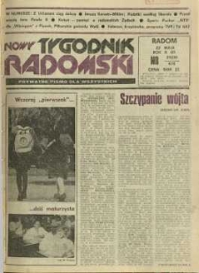 Nowy Tygodnik Radomski, 1991, R. 2, nr 21