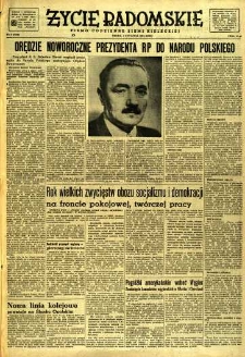 Życie Radomskie, 1952, nr 2