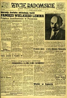Życie Radomskie, 1952, nr 19