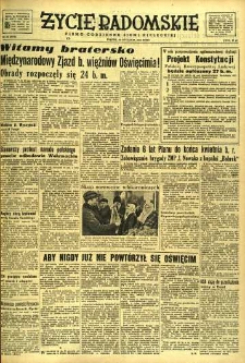 Życie Radomskie, 1952, nr 22