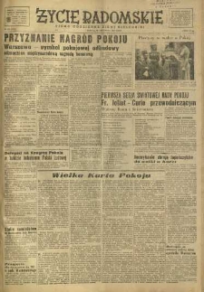 Życie Radomskie, 1950, nr 325