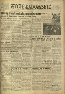 Życie Radomskie, 1950, nr 329