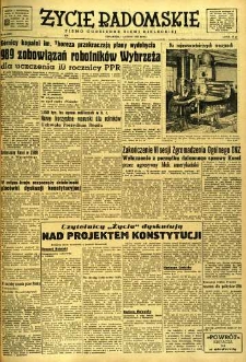 Życie Radomskie, 1952, nr 33