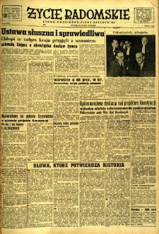 Życie Radomskie, 1952, nr 43