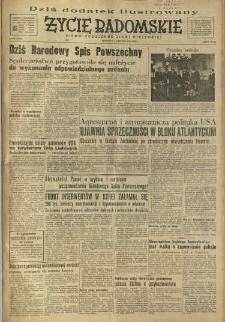 Życie Radomskie, 1950, nr 333