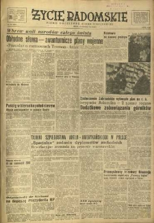 Życie Radomskie, 1950, nr 343
