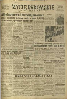 Życie Radomskie, 1950, nr 346