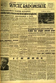 Życie Radomskie, 1952, nr 67