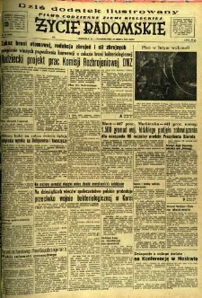 Życie Radomskie, 1952, nr 72