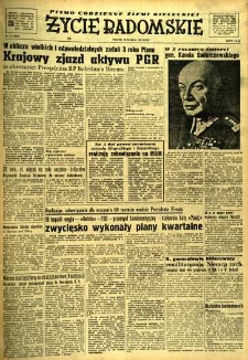 Życie Radomskie, 1952, nr 76